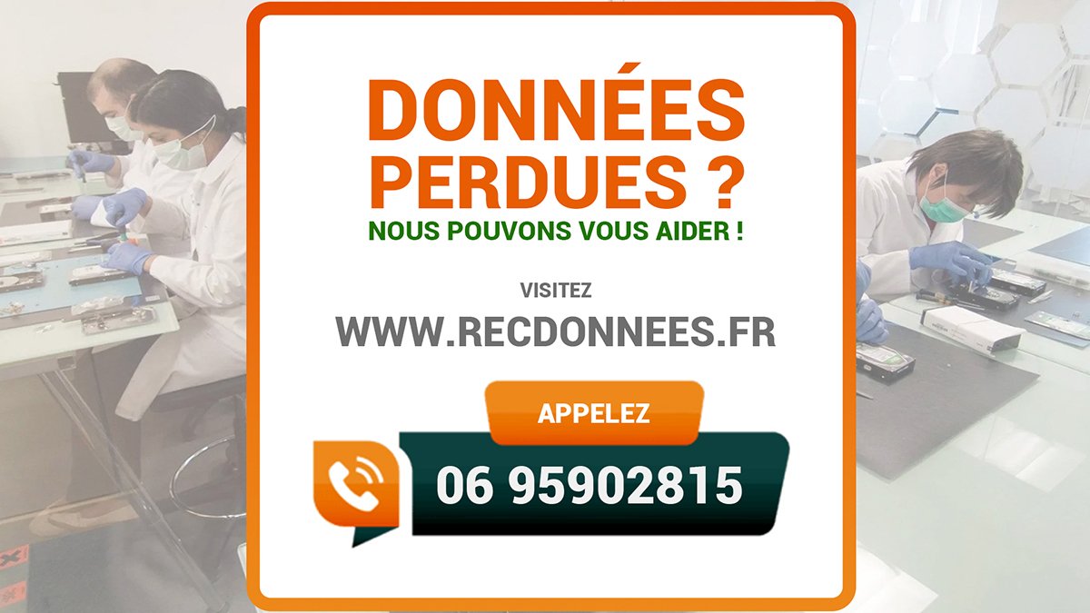 Récupération de Données sur Disque Dur à Angers